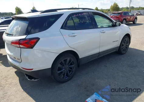 2022 Chevrolet Equinox Awd Rs из США, поврежденный, VIN 3GNAXWEVXNS231681